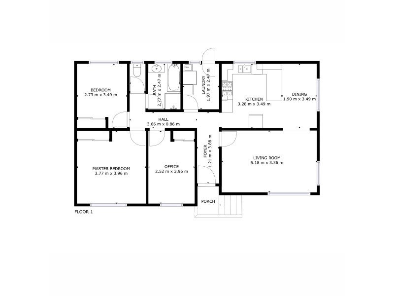 8 Doulton Court, Glenorchy TAS 7010 Floorplan