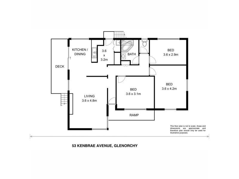 53a Kenbrae Avenue, Glenorchy TAS 7010 Floorplan