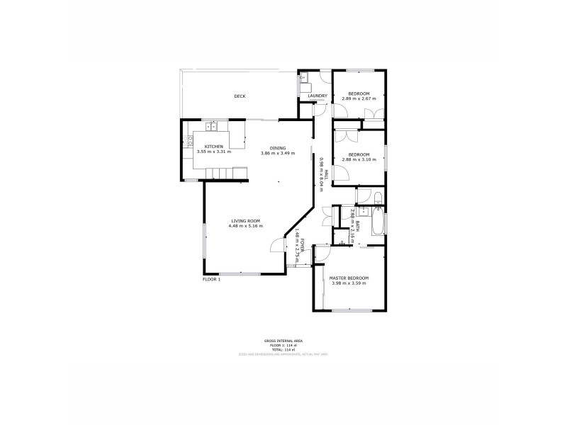5 Dooleys Avenue, Rosetta TAS 7010 Floorplan