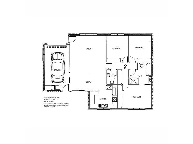 2/67 Menin Drive, Brighton TAS 7030 Floorplan