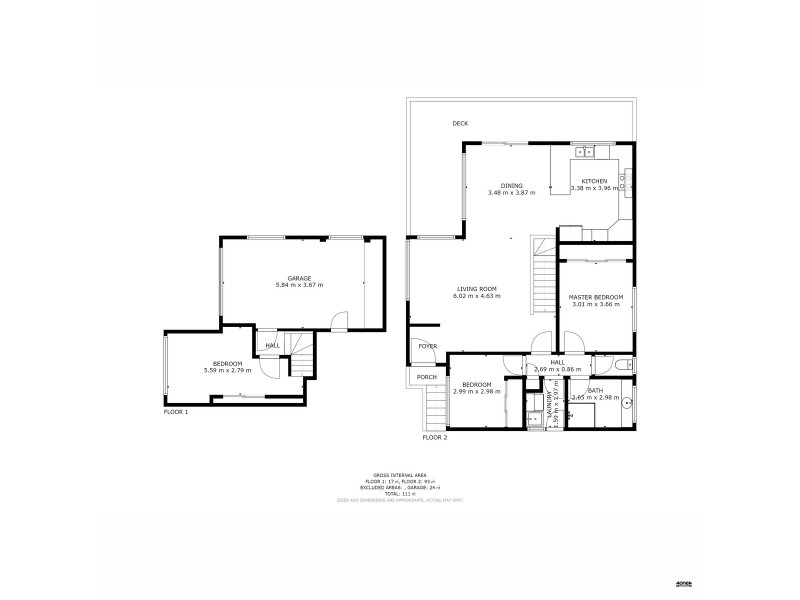 1/27 Vermont Court, Berriedale TAS 7011 Floorplan