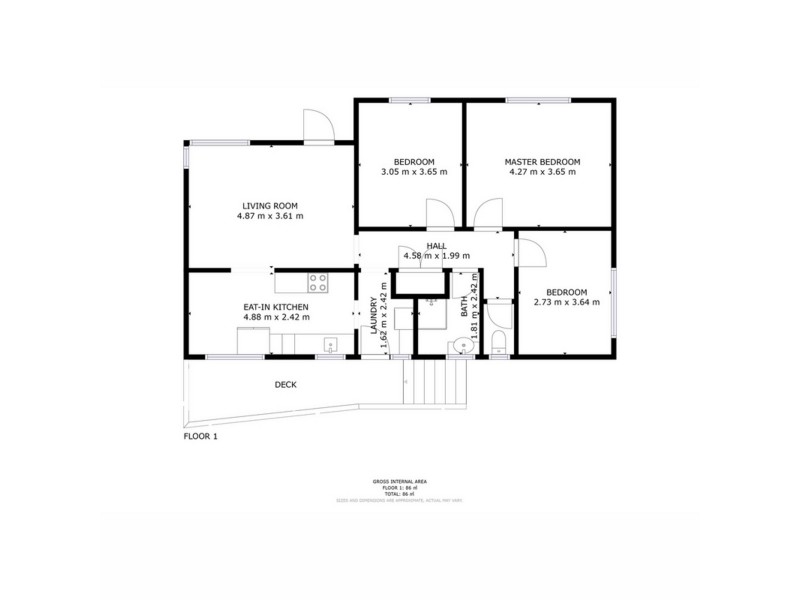 41 Gunn Street, Bridgewater TAS 7030 Floorplan