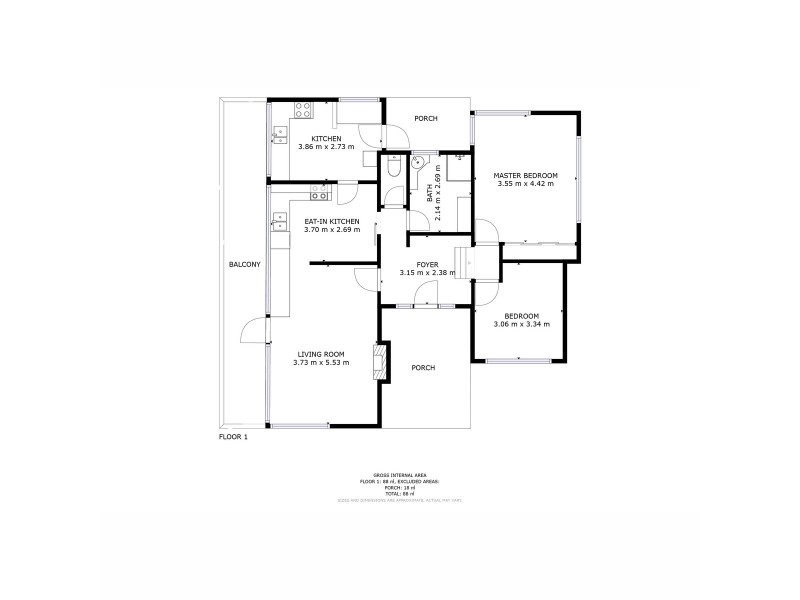 209 Marys Hope Road, Rosetta TAS 7010 Floorplan