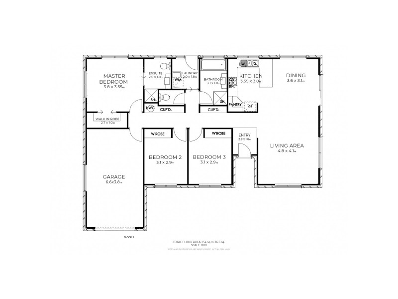 12 Magnolia Lane, Brighton TAS 7030 Floorplan