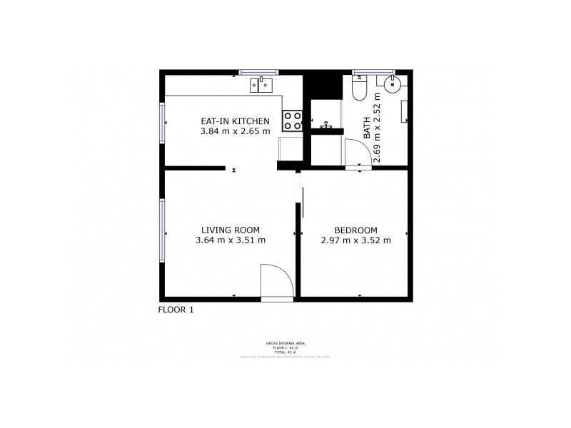 1/10 Charles Street, Moonah TAS 7009 Floorplan