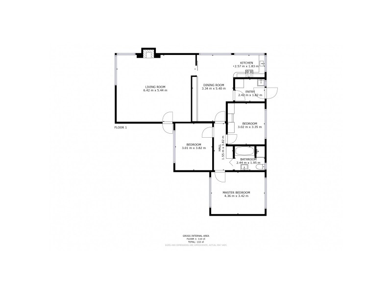 12 Maitland Street, Glenorchy TAS 7010 Floorplan