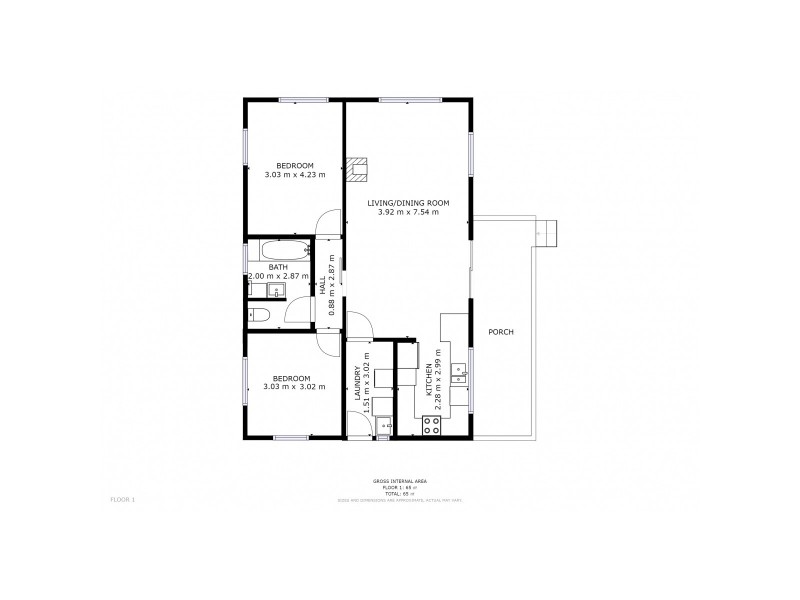 651 Huntingdon Tier Road, Bagdad TAS 7030 Floorplan