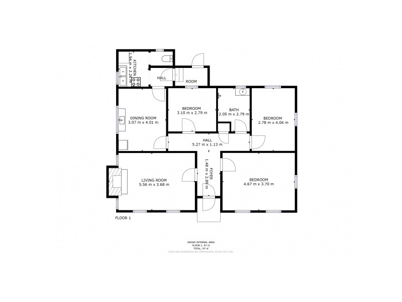 17 Constance Avenue, Glenorchy TAS 7010 Floorplan