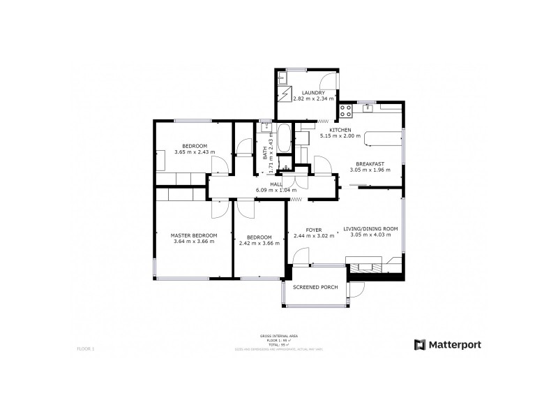 2 Narelle Place, Claremont TAS 7011 Floorplan