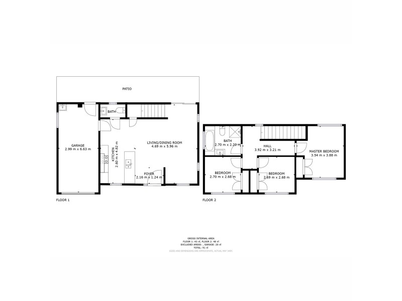 54 Taylor Crescent, Bridgewater TAS 7030 Floorplan