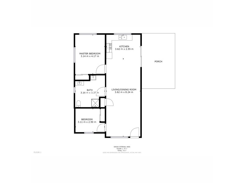 14 Taylor Crescent, Bridgewater TAS 7030 Floorplan