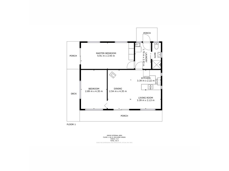 1 Baring Court, Triabunna TAS 7190 Floorplan