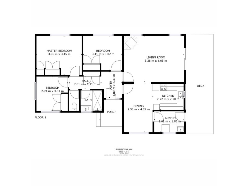 48 Fairfax Terrace, New Norfolk TAS 7140 Floorplan