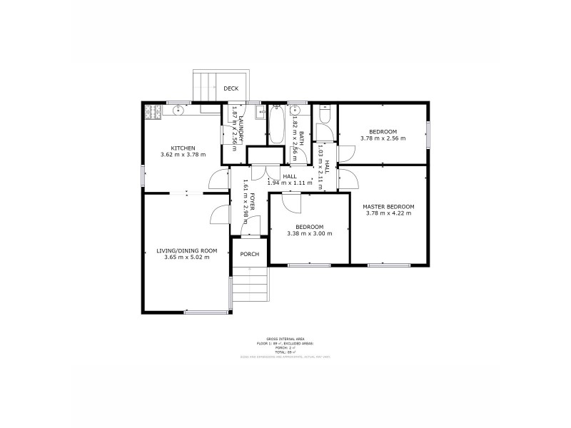 68 Fisher Drive, Herdsmans Cove TAS 7030 Floorplan