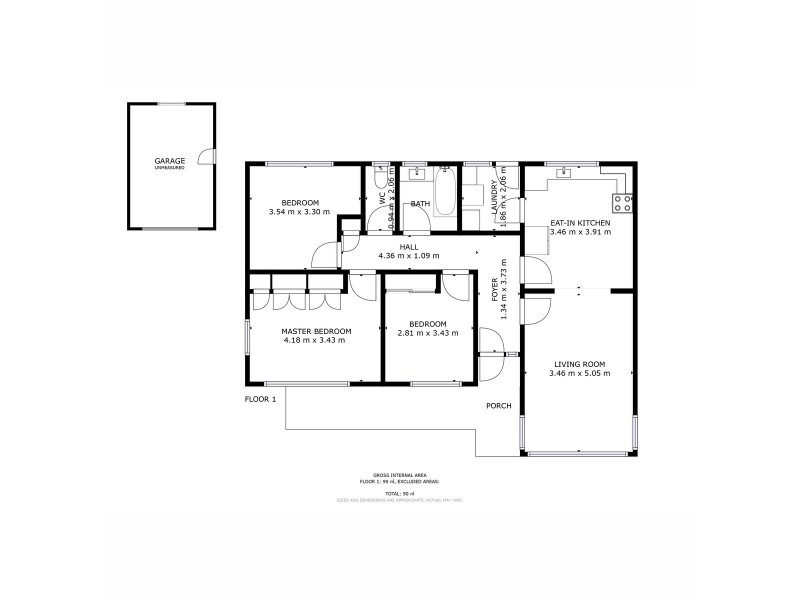 16 Fleming Street, Glenorchy TAS 7010 Floorplan