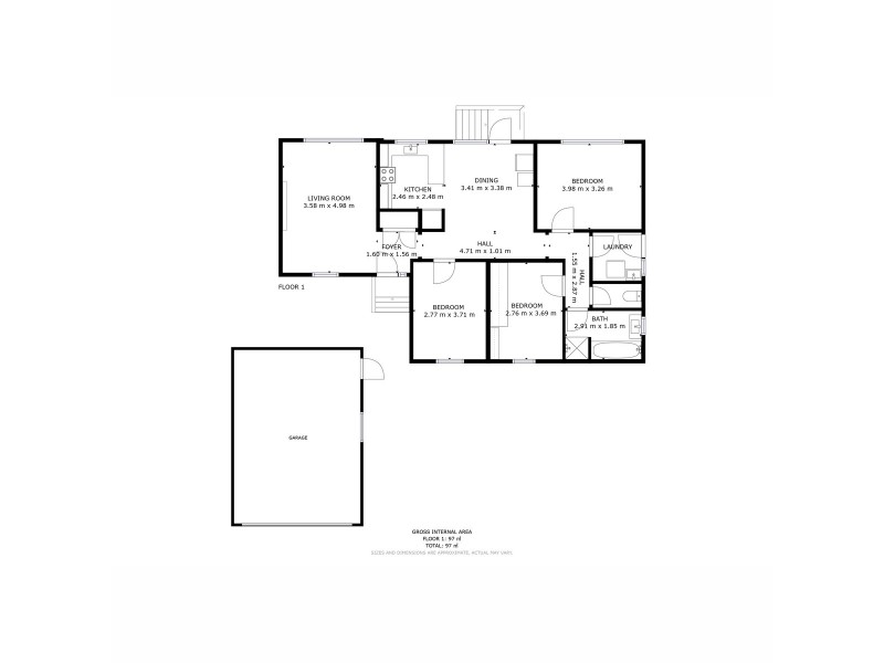 10 Landers Crt, Rokeby TAS 7019 Floorplan