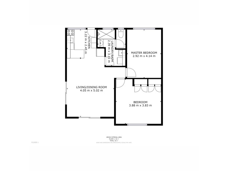 13/104 Abbotsfield Road, Claremont TAS 7011 Floorplan