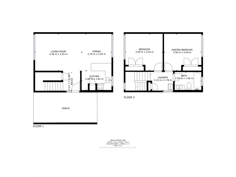 25/4 Clifford Court, Howrah TAS 7018 Floorplan