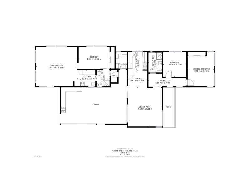 13 Herbert Street, Montrose TAS 7010 Floorplan