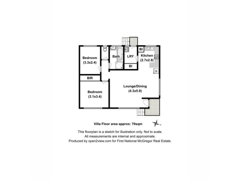 7/34-36 Seddon Street, Austins Ferry TAS 7011 Floorplan