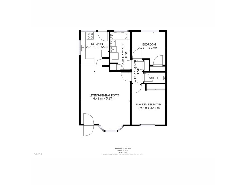 26/73 Main Road, Claremont TAS 7011 Floorplan