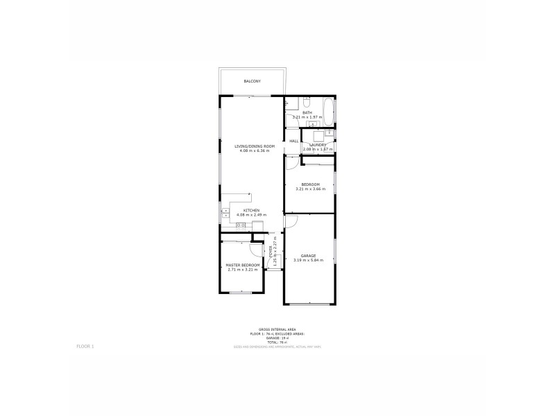 15/210 Chapel Street, Glenorchy TAS 7010 Floorplan