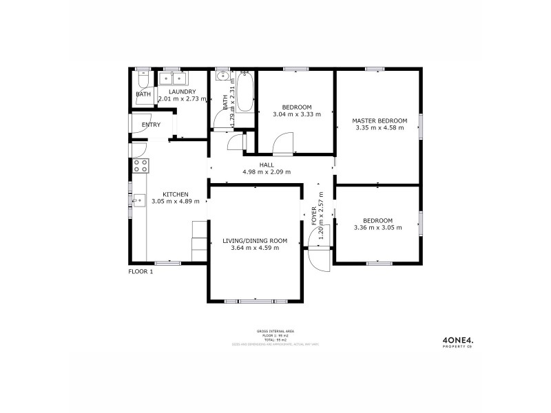 9 Seamew Street, Claremont TAS 7011 Floorplan