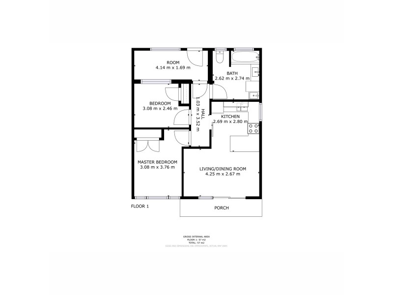 15/78 Boxhill Road, Claremont TAS 7011 Floorplan