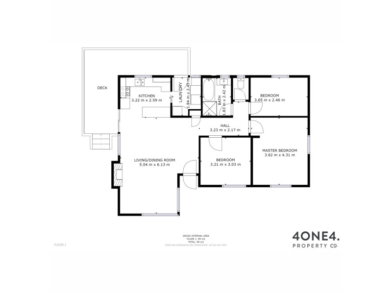 52 Coraki Street, Chigwell TAS 7011 Floorplan