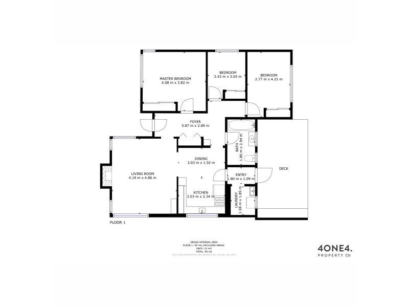 129 Allunga Road, Chigwell TAS 7011 Floorplan