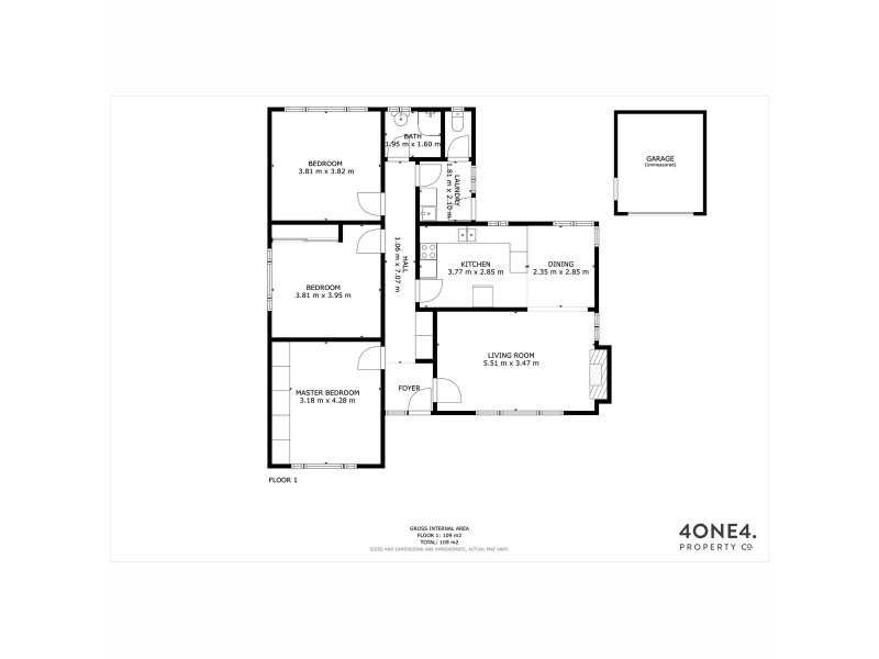 12 Huntley Street, Montrose TAS 7010 Floorplan