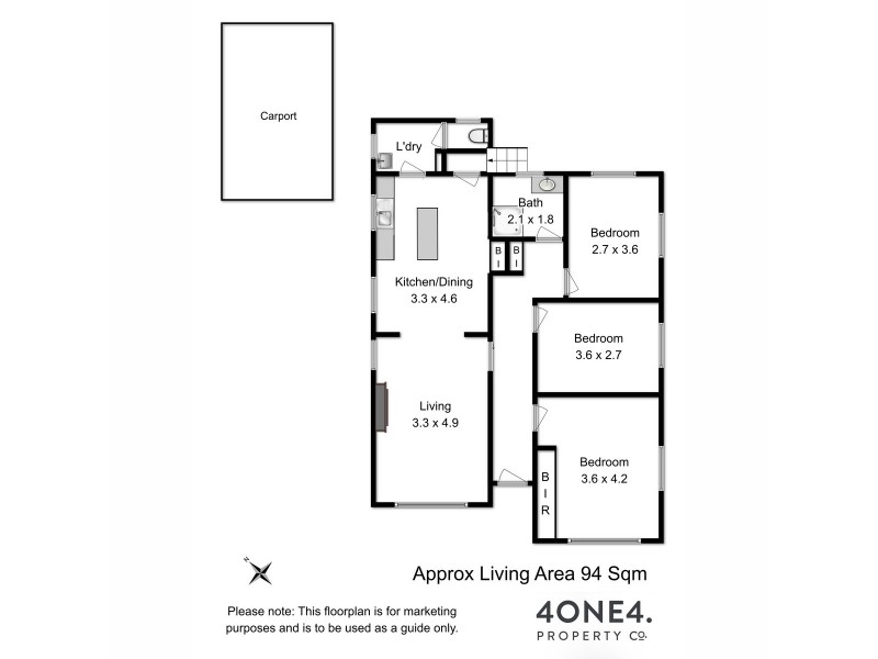26 Arundel Street, Derwent Park TAS 7009 Floorplan