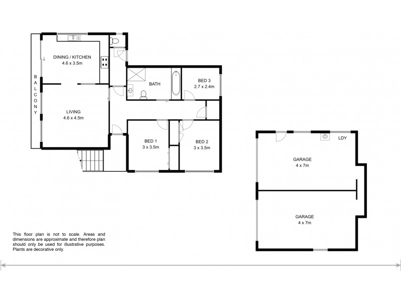 15 Parramore Street, Rosetta TAS 7010 Floorplan