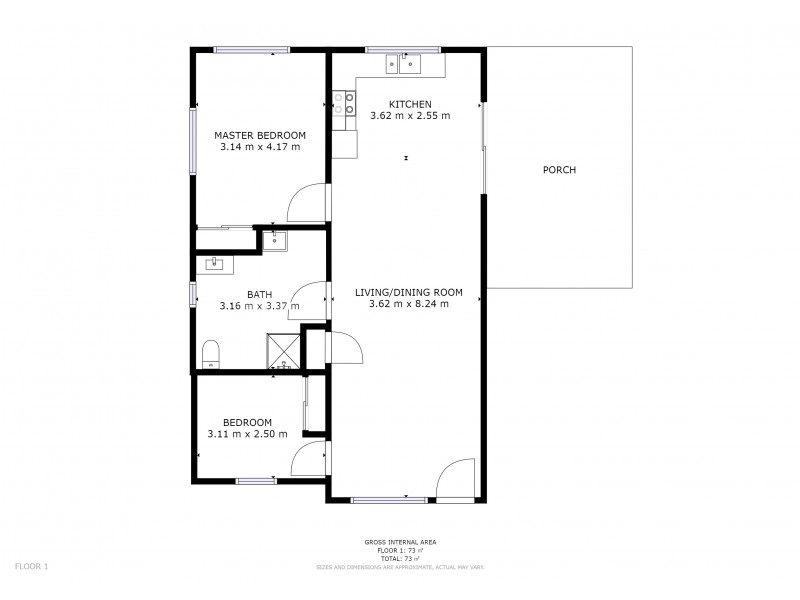 14 Taylor Crescent, Bridgewater TAS 7030 Floorplan