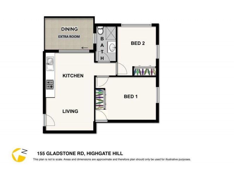 3/155 Gladstone Road, Highgate Hill QLD 4101