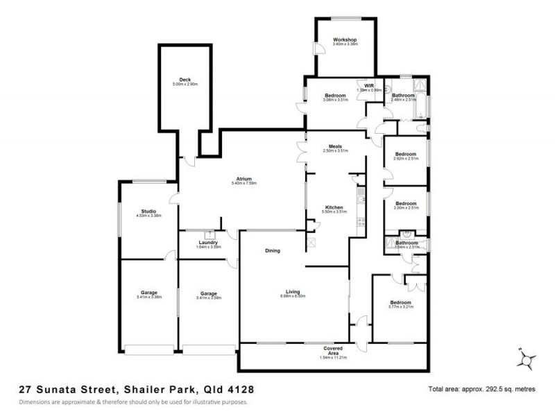 27 Sunata Street, Shailer Park QLD 4128 Floorplan