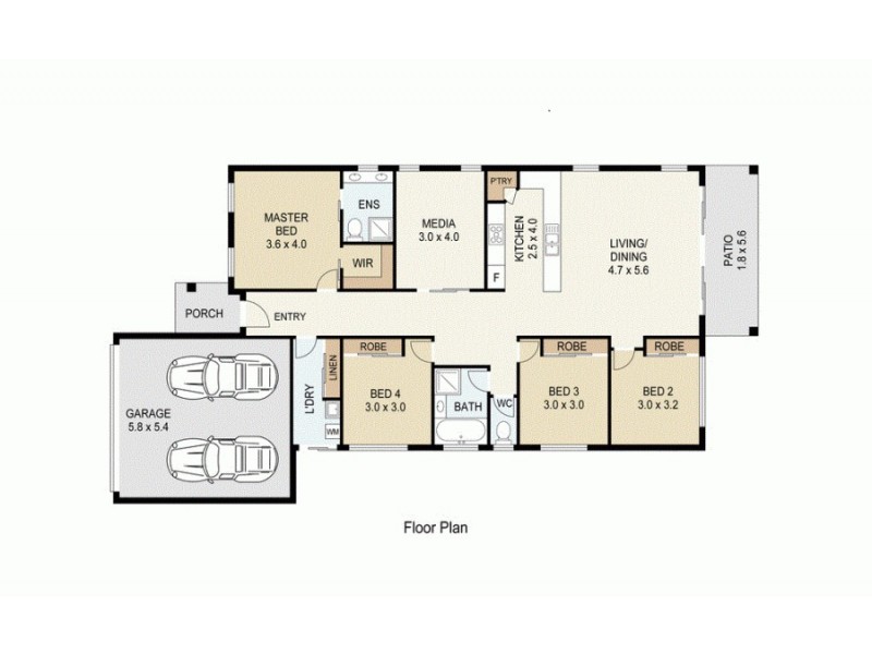 49 Jindalba Drive, Coomera QLD 4209 Floorplan