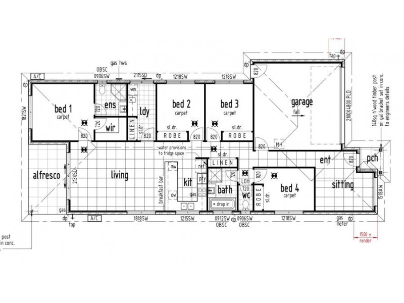 45 Oxford St, Pimpama QLD 4209 Floorplan