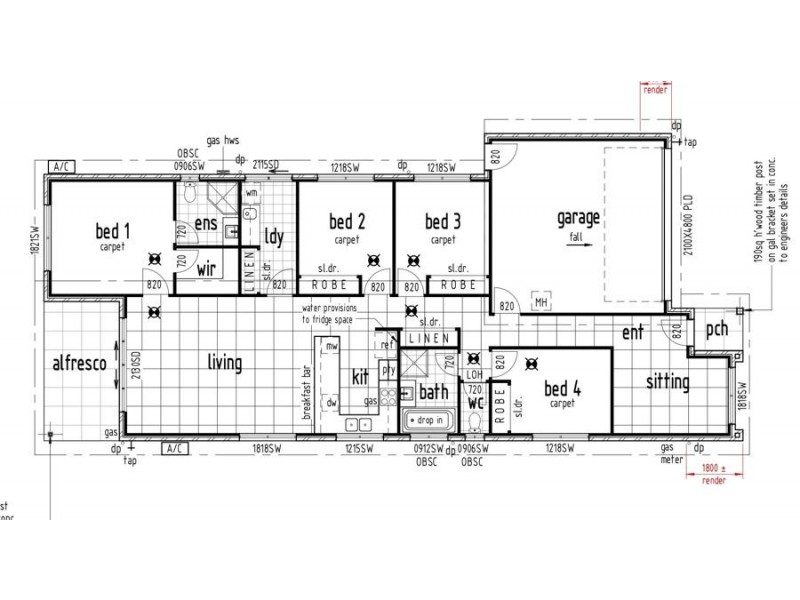43 Oxford St, Pimpama QLD 4209 Floorplan