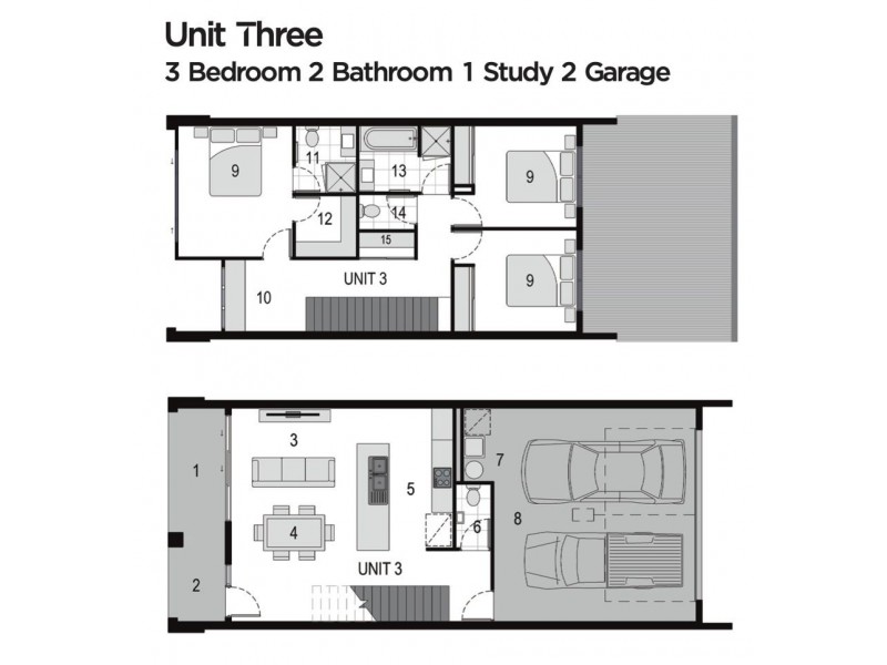 3/3 Gatina Crescent, Coomera QLD 4209 Floorplan