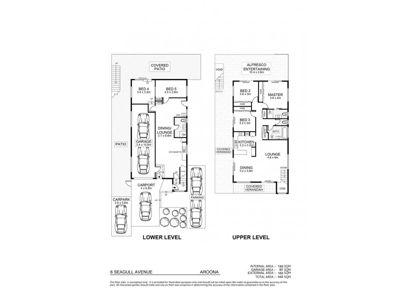 6 Seagull Avenue, Aroona QLD 4551 Floorplan