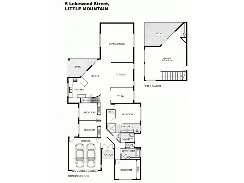5 Lakewood St, Little Mountain QLD 4551 Floorplan