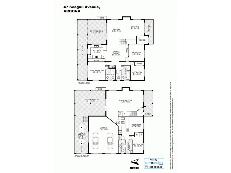 47 Seagull Avenue, Aroona QLD 4551 Floorplan
