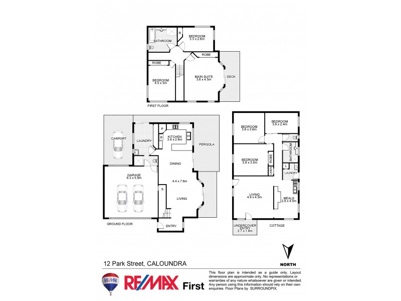 12 Park Street, Caloundra QLD 4551 Floorplan