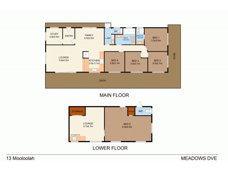 13 Mooloolah Meadows Drive, Mooloolah Valley QLD 4553 Floorplan