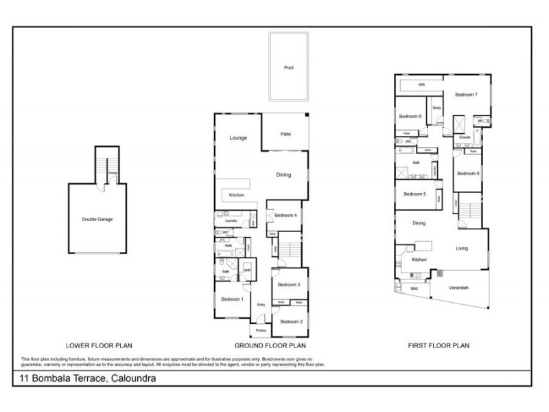 11 Bombala Terrace, Caloundra QLD 4551 Floorplan