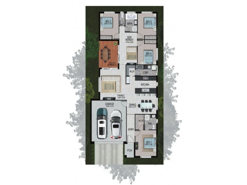 Lot 18 Oakley Creek Road, Foreshore, Coomera QLD 4209 Floorplan