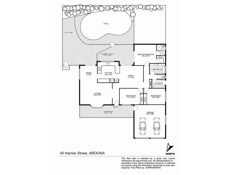 40 Harrier Street, Aroona QLD 4551 Floorplan