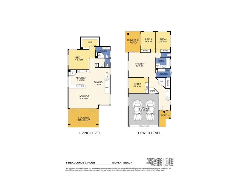 5 Headlands Court, Moffat Beach QLD 4551 Floorplan