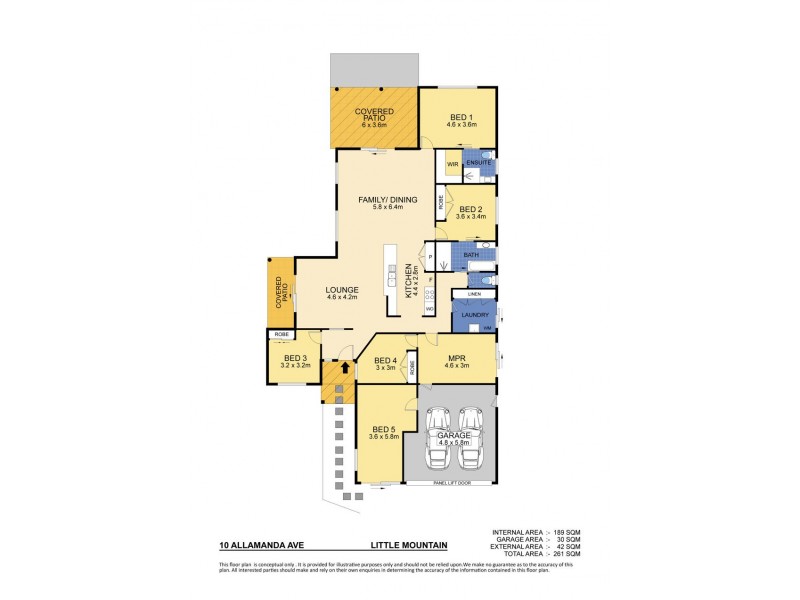 10 Allamanda Avenue, Little Mountain QLD 4551 Floorplan